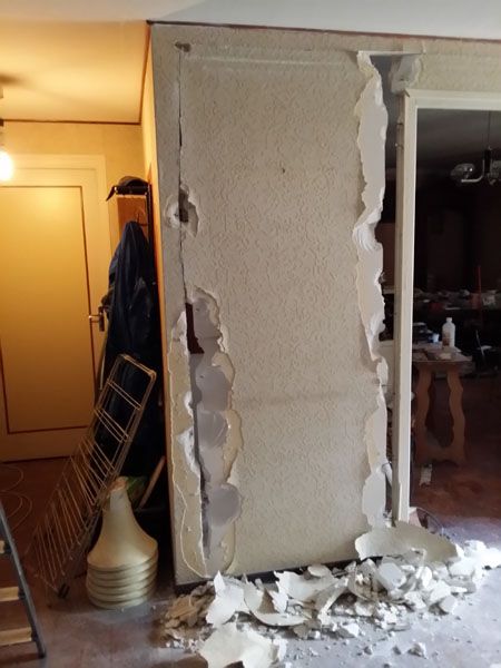état du chantier au 1er Février
